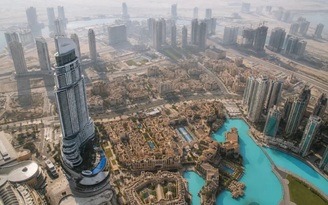 Vedere aerială Dubai