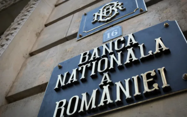 Sediul BNR din București situat pe strada Lipscani numărul 16