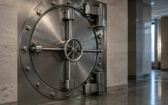 Seif metalic fond Bitcoin