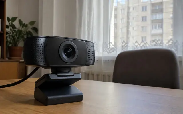 Cameră web pentru identificarea video