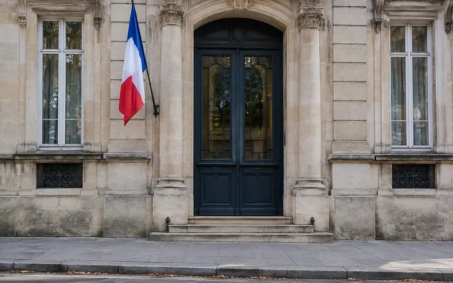 Sediul unei instituții din French