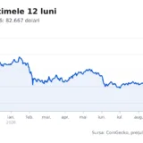 Evoluția: Bitcoin, ultimele 12 luni, până în 21