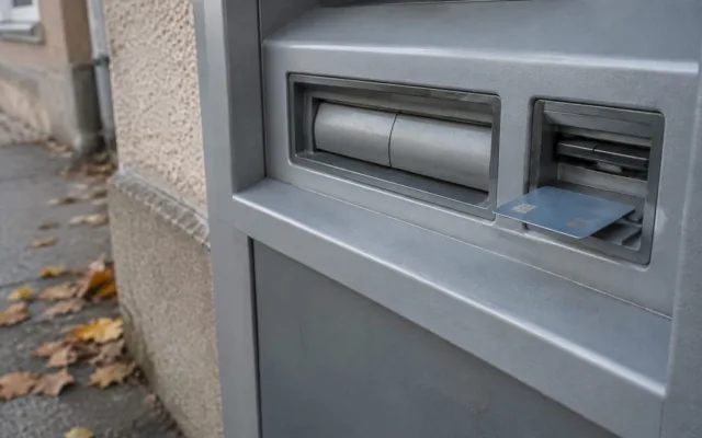 Retragere bani de la bancomat